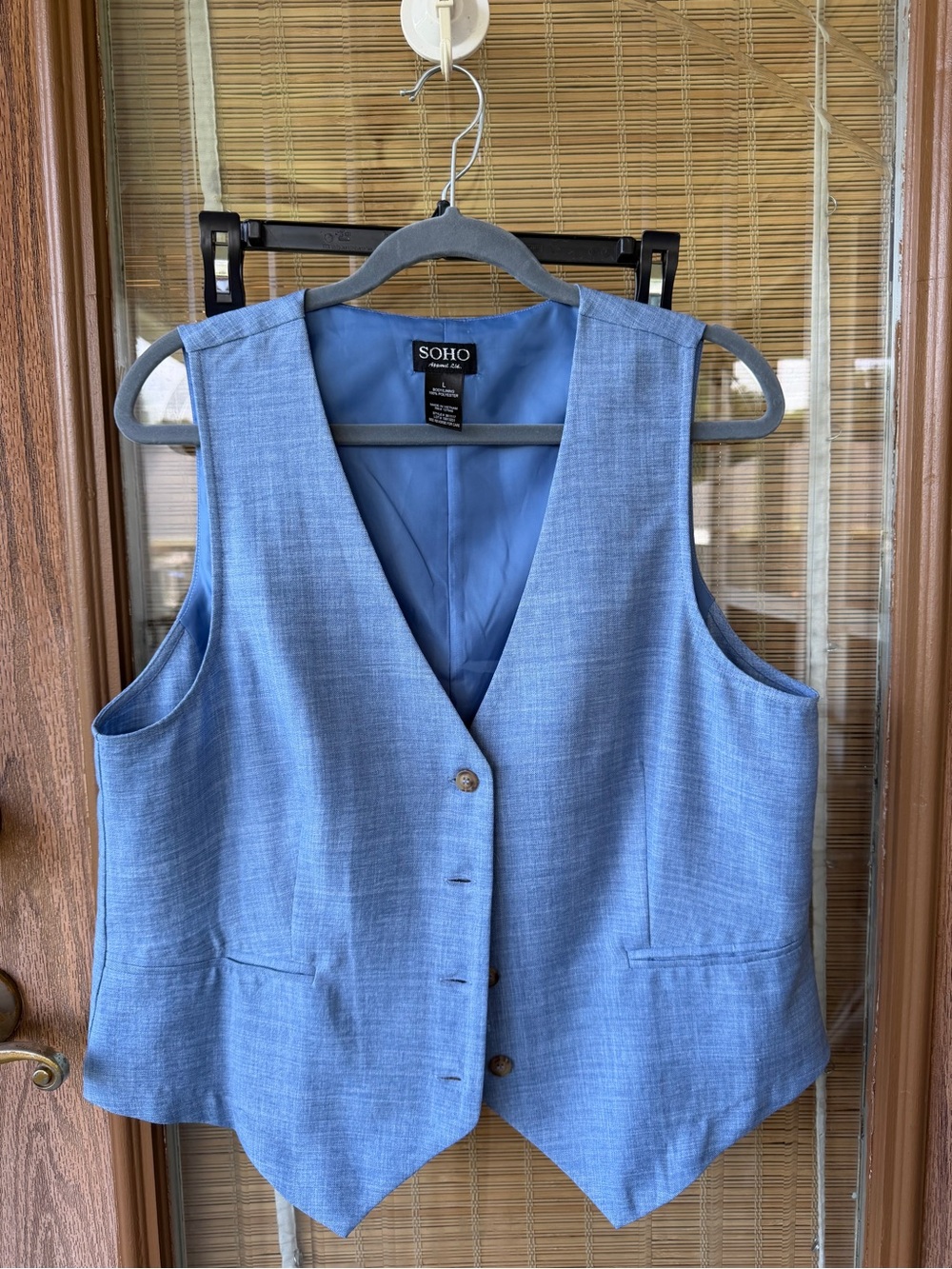 Soho Light Blue Women's Vest